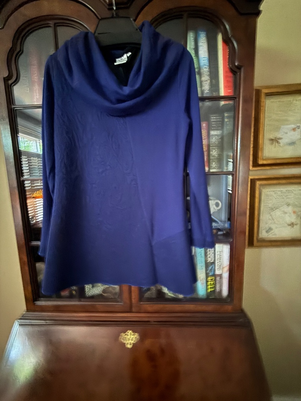 Parsley & Sage Cowl Neck Tunic Top